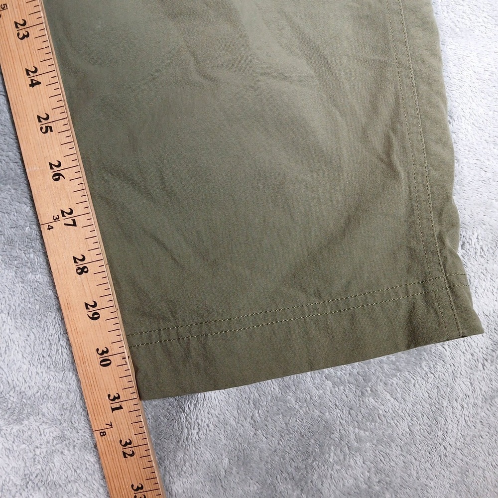 REI Co-op Pants Mens 38x32 Hiking Green Solid Nylon Spandex Stretch Outdoor - Picture 7 of 8
